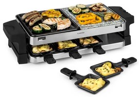 Klarstein Sirloin 1500W 8 Osób Grill Raclette Czarny