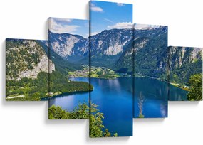 Obraz - Hallstätter See, Hallstatt, Austria (125x70 cm)