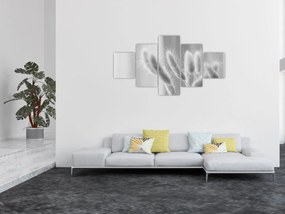 Obraz - Trawa z króliczym ogonkiem (125x70 cm)