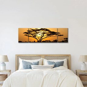 Obraz - Afrykańska sawanna (170x50 cm)
