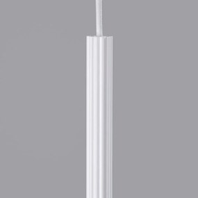 Lampa wisząca ARCHE 1 biała SOLLUX  LIGHTING