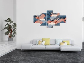 Obraz - Japońskie fale (125x70 cm)