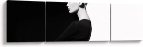 Obraz - Kobieta à la yin i yang (170x50 cm)