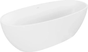 Mexen Torino wanna wolnostojąca z konglomeratu 175 x 78 cm, biała mat - 57271757800