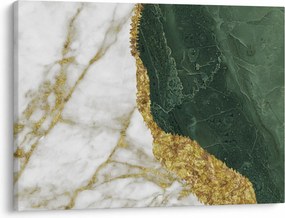 Obraz - Zielony marmur N⁰3 (70x50 cm)