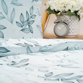 4Home Pościel bawełniana Frosty Leaves, 140 x 220 cm, 70 x 90 cm, 140 x 220 cm, 70 x 90 cm