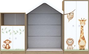 Zestaw mebli do kącika wyciszenia i relaksu Blox Nature 5