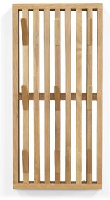 Metalowy wieszak ścienny w naturalnym kolorze 24 cm Parco – Spinder Design