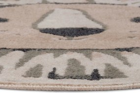 Dywan dziecięcy Adventures – Słodki Lew koło 100 cm x 100 cm Atest Oeko-Tex