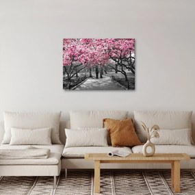 Obraz drzew magnolii (70x50 cm)