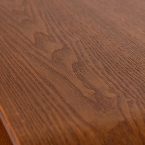 Stolik w dekorze orzecha 32x40 cm Frey – WOOOD