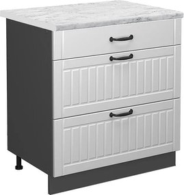 Szafka dolna do kuchni biały domek wiejski 80x60x82 fame-line