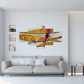 Abstrakcyjny obraz (125x70 cm)