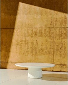 Okrągły stolik ogrodowy betonowy ø 110 cm Albanella – Kave Home