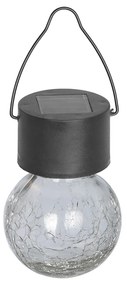 Lampa ogrodowa solarna 6 cm wisząca kula PATIO