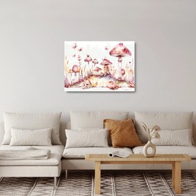 Obraz na szkle - Różowa wróżka (70x50 cm)