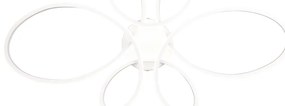 Biała lampa sufitowa LED 45.5x83 cm Fly – Trio