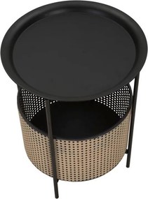 Metalowy okrągły stolik ø 40 cm Osaka – Mauro Ferretti