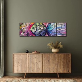 Obraz - Kolorowa rybka (170x50 cm)