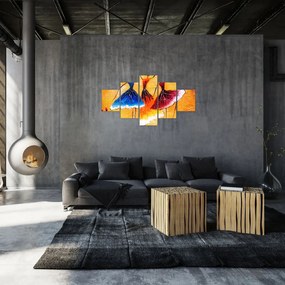 Obraz - Obraz olejny, baletki (125x70 cm)