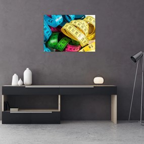 Obraz na szkle - mierniki koloru (70x50 cm)