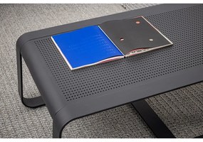 Aluminiowy stolik ogrodowy 62x105 cm Merrigan – Bizzotto