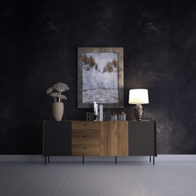 Komoda KREON 200 cm do Salonu Sypialni Brązowy