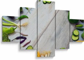 Obraz warzyw (125x70 cm)
