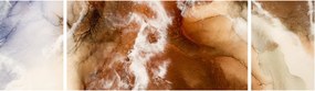 Obraz - Marmurowa abstrakcja (170x50 cm)