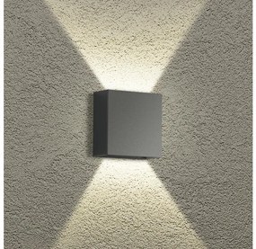 Brilagi - Zewnętrzny kinkiet LED DOUBLERAY LED/4W/230V antracyt IP65