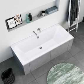 Duravit DuraPecos prostokątna wanna, do zabudowy