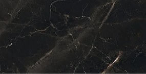 Mexen Marquino Black gres szkliwiony rekt. G1, płytka podłogowo-ścienna 120 x 60 cm, wysoki połysk - TL214-120-060-00