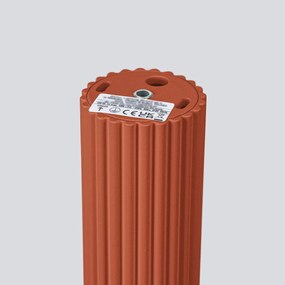 Plafon KARBON 30 ochra czerwona ryflowany SOLLUX  LIGHTING
