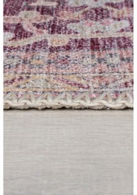 Jasnoczerwony dywan z mieszanki włókien z recyklingu odpowiedni do prania 200x290 cm Windsor – Flair Rugs