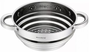 Wkład do gotowania na parze ze stali nierdzewnej 24cm - Lenton 17X