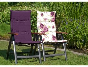 Czarny metalowy fotel ogrodowy Ass Comfort – Sun Garden