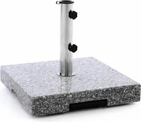 Stojak na parasol - granit i stal - 37 kg