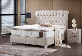 Stół rozkładany EXEL 140(180)x85 dąb wotan/srebrny