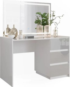 Toaletka biały wysoki połysk 120x60x78.6 marla