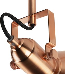 Romantyczny reflektor miedziany 3-światłowy - Tommy