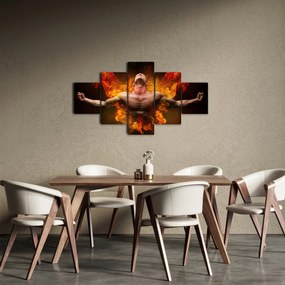 Obraz - Męska moc (125x70 cm)