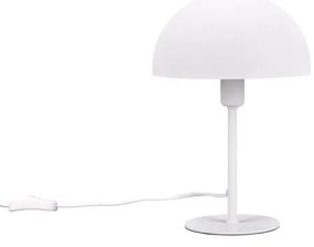 Biała lampa stołowa (wys. 30 cm) Nola – Trio