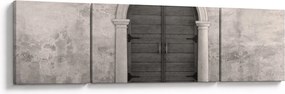 Obraz - Tajemnicze drzwi (170x50 cm)