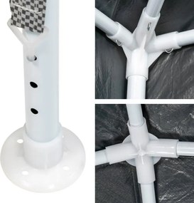 Namiot ogrodowy - antracyt, 3 x 3 m