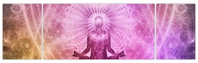 Obraz - aura medytacji (170x50 cm)