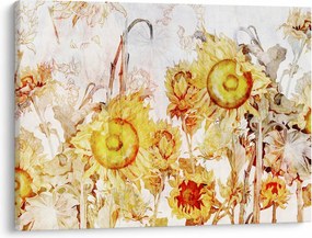 Obraz - Słoneczniki, malarstwo (70x50 cm)