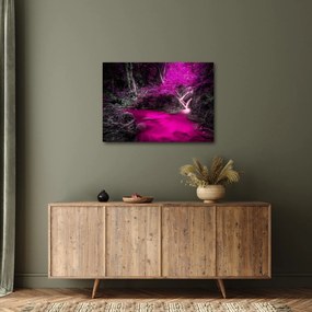 Obraz - Różowy las (70x50 cm)