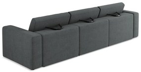 Szara sofa modułowa 314 cm Kalea – Makamii