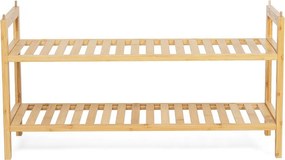 Bambusowa szafka na buty w naturalnym kolorze 69x35x25 cm Noris – Bonami Essentials