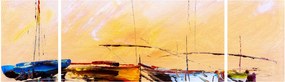 Obraz - Obraz statku (170x50 cm)